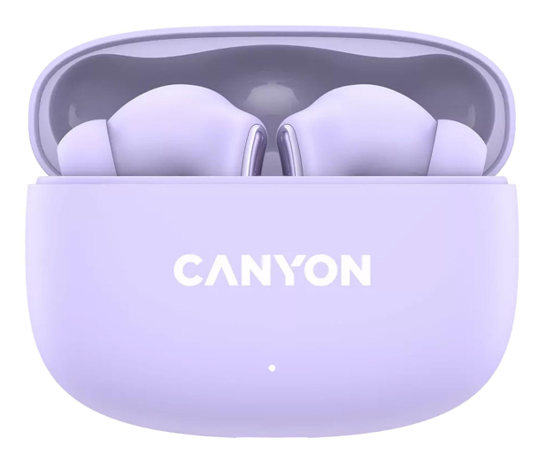 CANYON Słuchawki dokanałowe OnGo 9 Fioletowe - 1348431 - zdjęcie 2